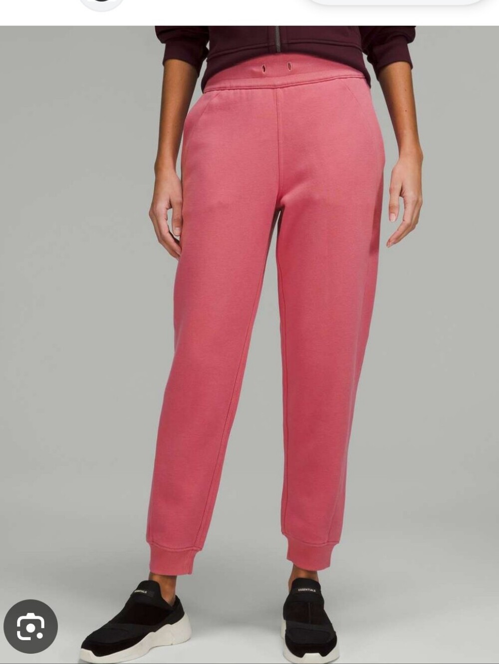 Lululemon Scuba High Rise Jogger In Brier Rose Size 4